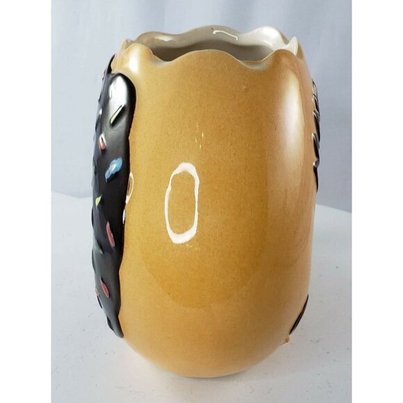 Donut Chocolate Frosted Sprinkled Coffee Mug Big Mouth Toys Cup - Picture 4 of 9